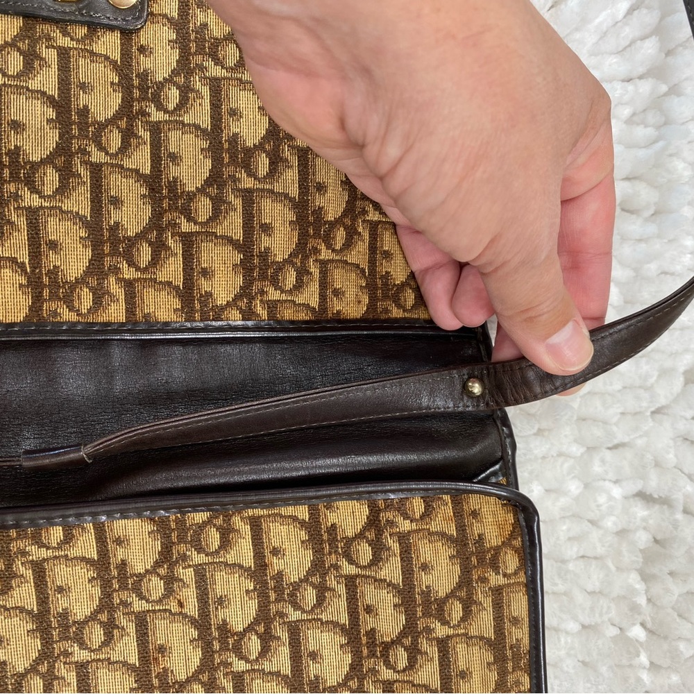 Vintage Christian Dior Trotter shoulder bag - Picture 9 of 15